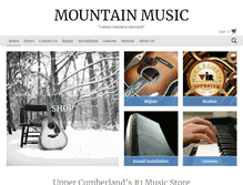 Tablet Screenshot of cgmountainmusic.com